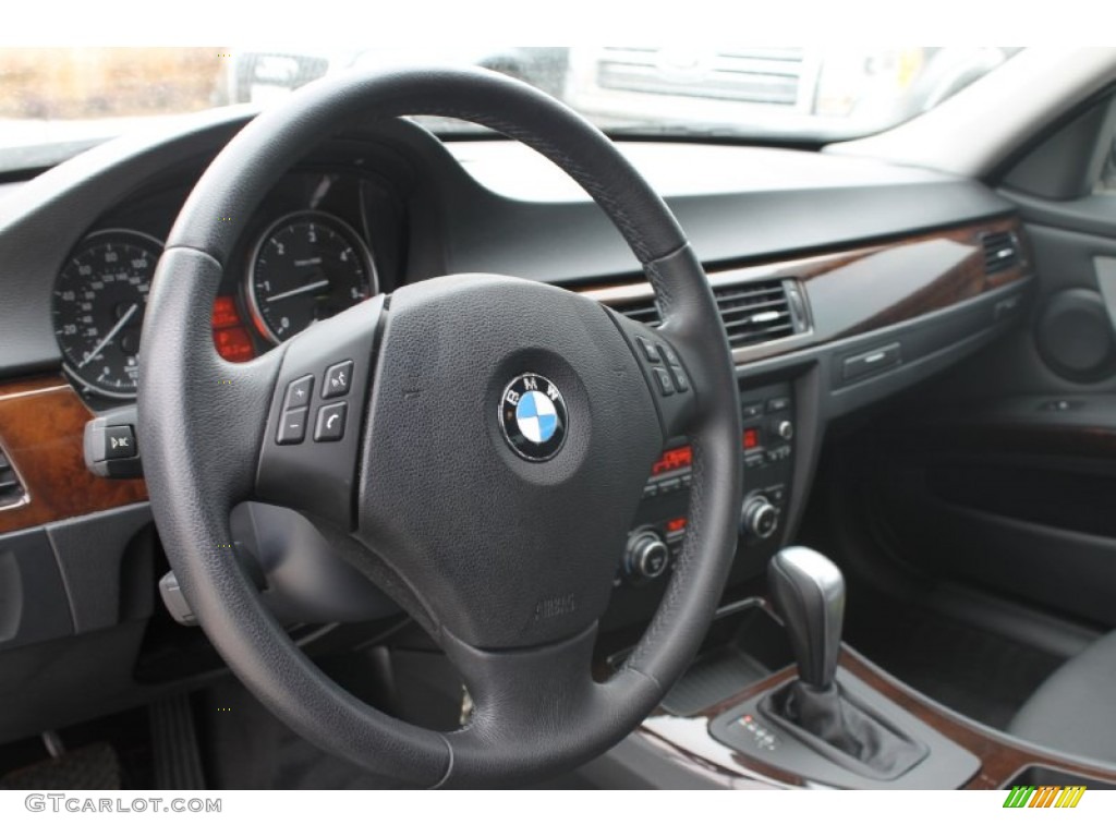 2011 3 Series 335d Sedan - Space Gray Metallic / Black photo #15