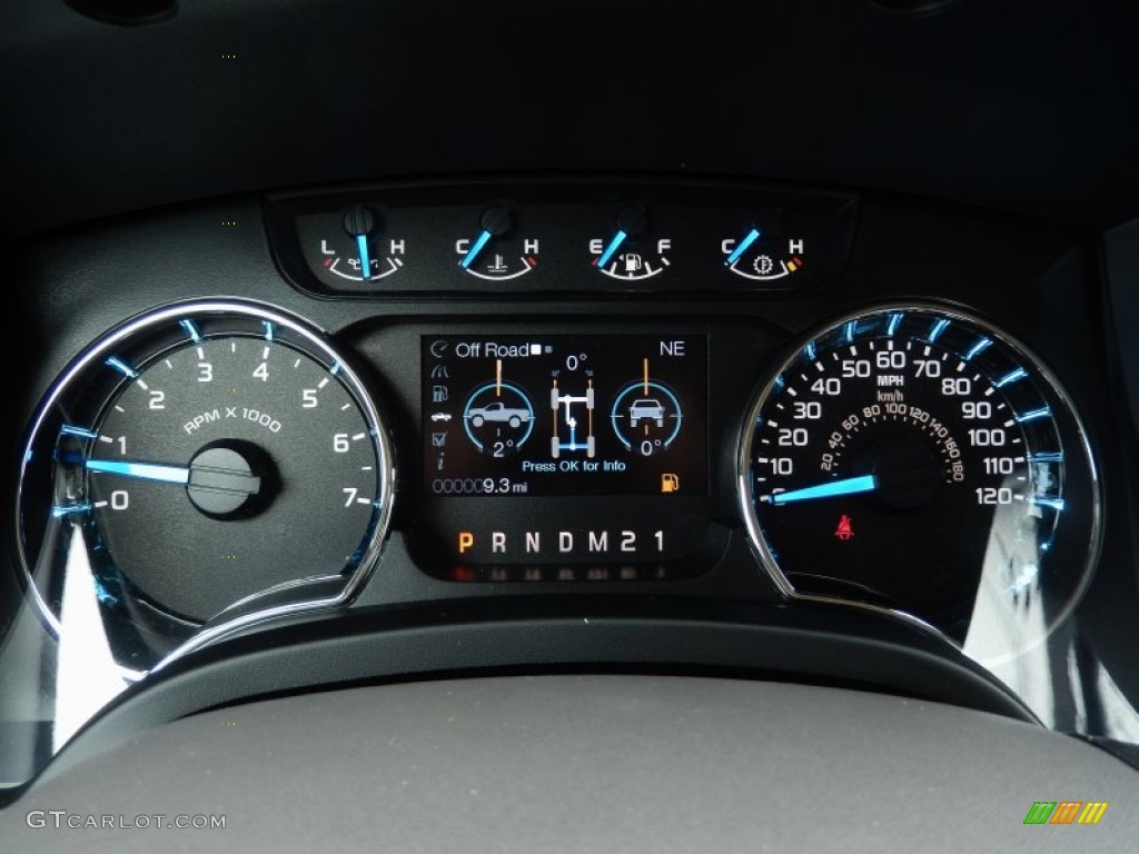 2014 Ford F150 XLT SuperCrew 4x4 Gauges Photo #89511898