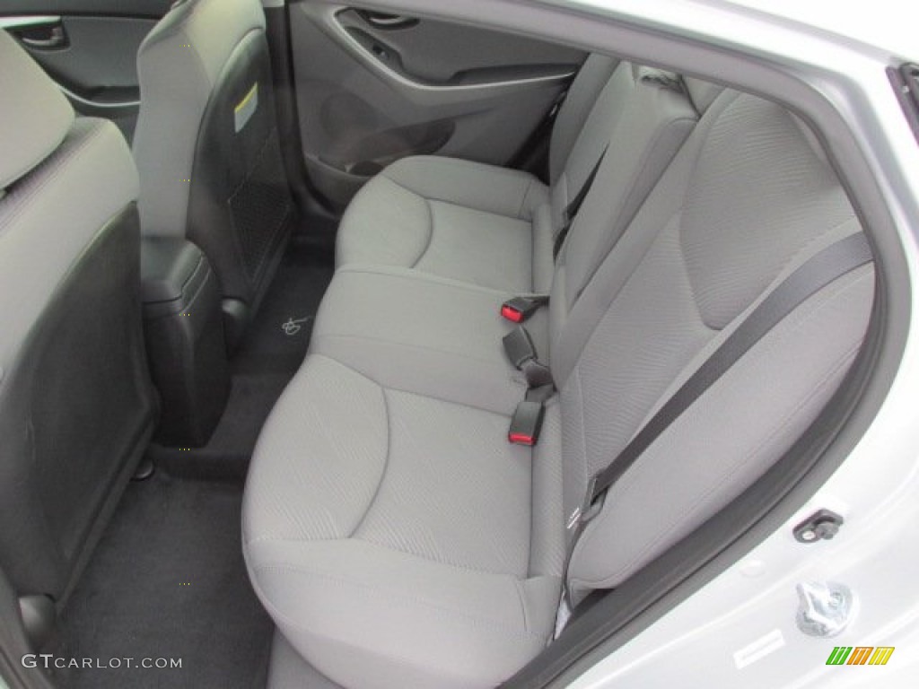 2013 Elantra GLS - Silver / Gray photo #14