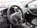 Black 2014 Hyundai Elantra GT Steering Wheel