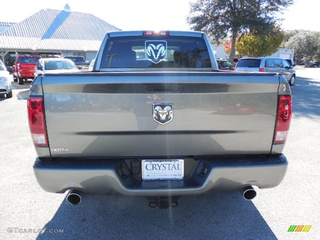 2013 1500 Express Crew Cab - Mineral Gray Metallic / Black/Diesel Gray photo #7