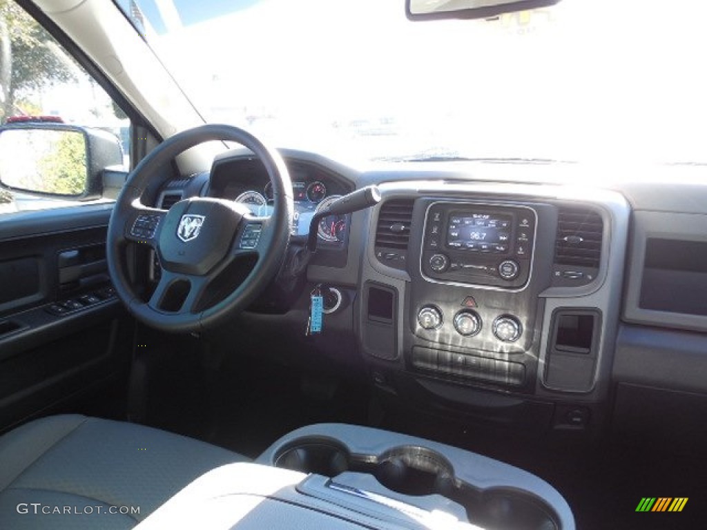 2013 1500 Express Crew Cab - Mineral Gray Metallic / Black/Diesel Gray photo #11