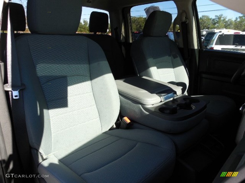 2013 1500 Express Crew Cab - Mineral Gray Metallic / Black/Diesel Gray photo #12