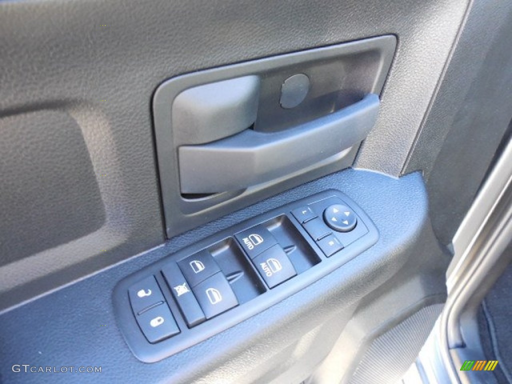 2013 1500 Express Crew Cab - Mineral Gray Metallic / Black/Diesel Gray photo #17