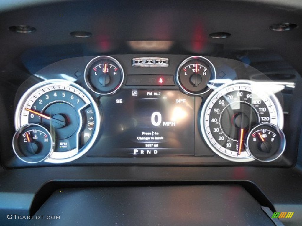 2013 1500 Express Crew Cab - Mineral Gray Metallic / Black/Diesel Gray photo #18