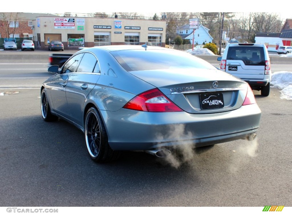 2007 CLS 550 - Granite Grey Metallic / Black photo #5