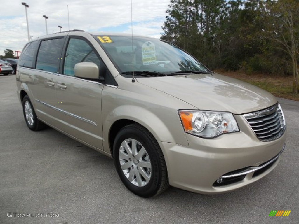 White Gold 2013 Chrysler Town & Country Touring Exterior Photo #89512789