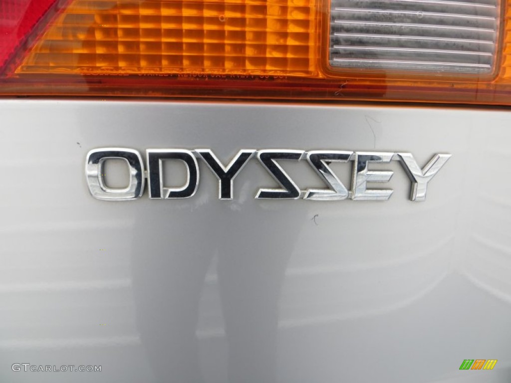 2002 Odyssey EX-L - Starlight Silver Metallic / Quartz Gray photo #17