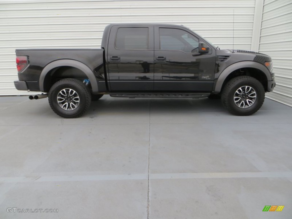 Tuxedo Black Metallic 2013 Ford F150 SVT Raptor SuperCrew 4x4 Exterior Photo #89514772