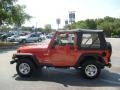 2006 Impact Orange Jeep Wrangler X 4x4  photo #6