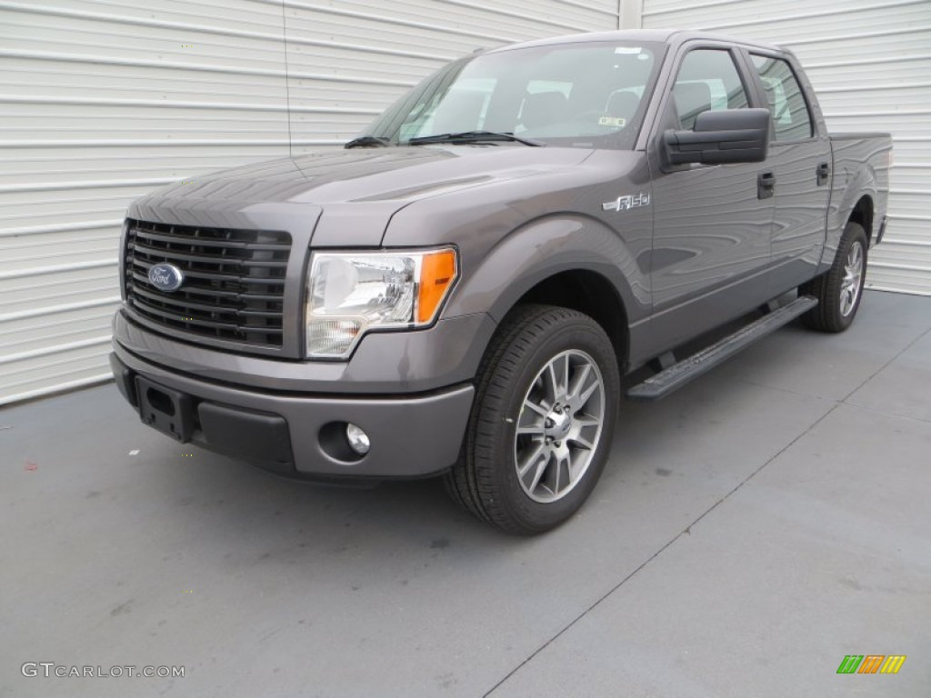 2014 F150 STX SuperCrew - Sterling Grey / Black photo #7