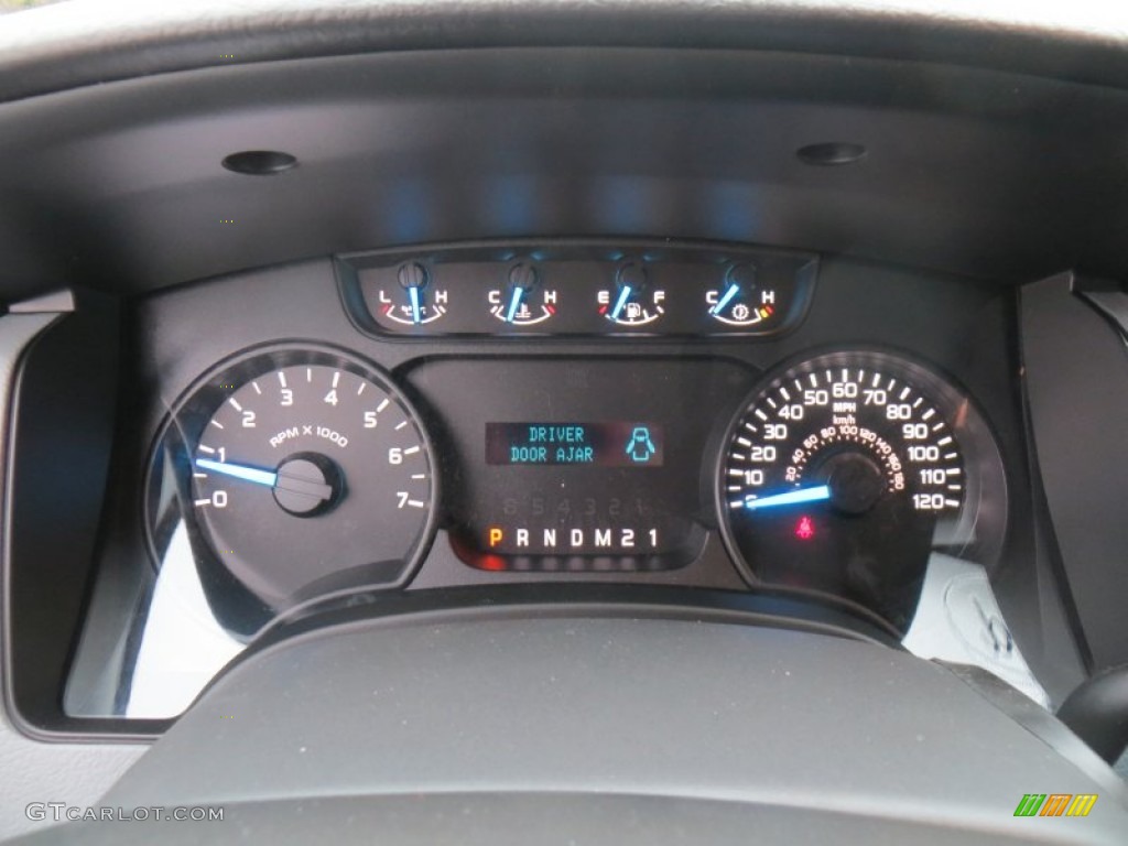 2014 Ford F150 STX SuperCrew Gauges Photo #89516878