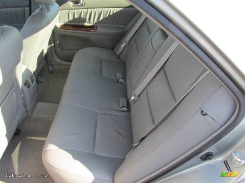 2005 Camry XLE V6 - Mineral Green Opalescent / Gray photo #18