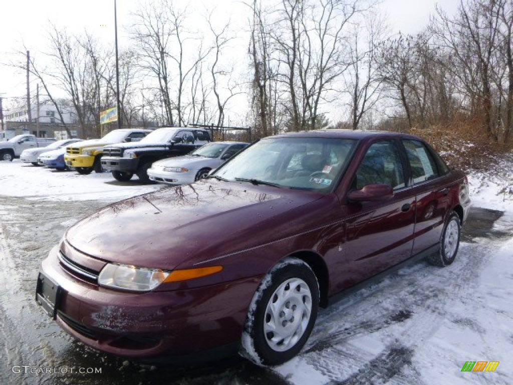 2002 L Series L100 Sedan - Dark Red / Gray photo #1