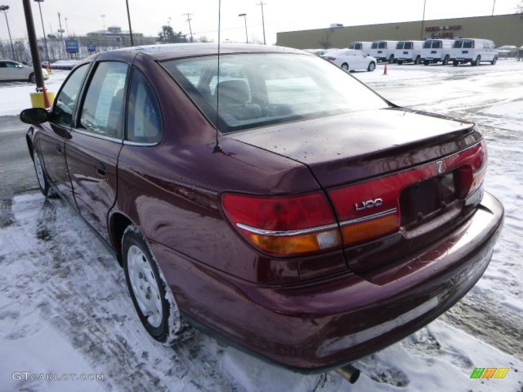 2002 L Series L100 Sedan - Dark Red / Gray photo #2