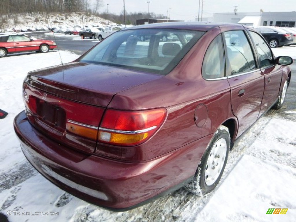 2002 L Series L100 Sedan - Dark Red / Gray photo #4