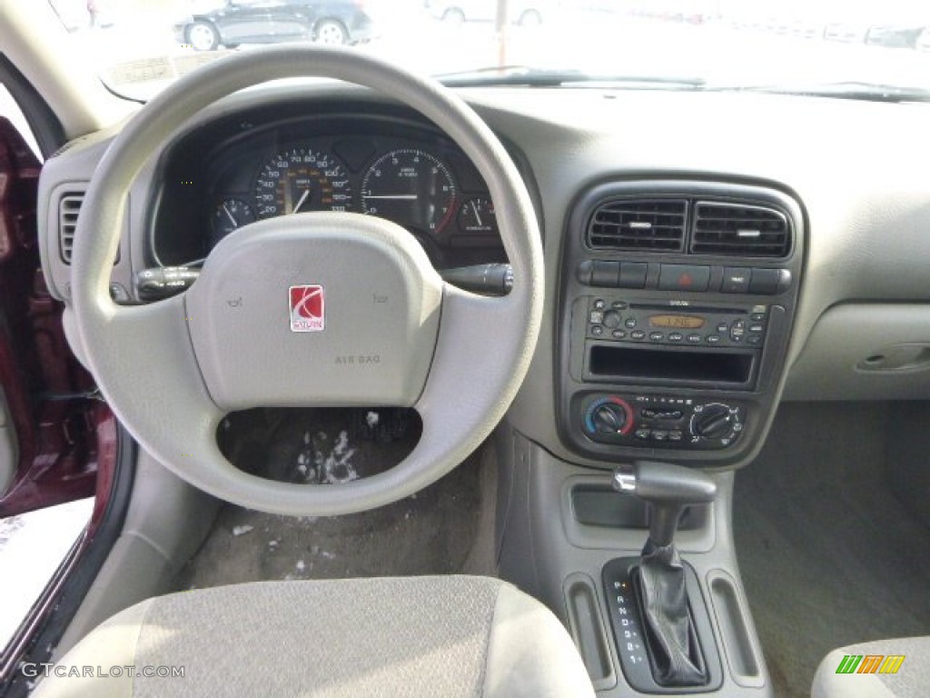 2002 L Series L100 Sedan - Dark Red / Gray photo #10