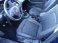 2011 Volkswagen Jetta Titan Black Interior Front Seat Photo