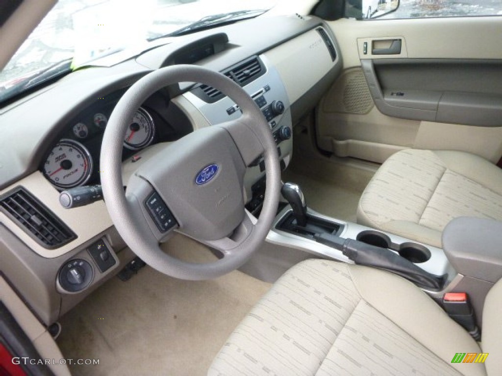 2009 Ford Focus SE Sedan Interior Color Photos