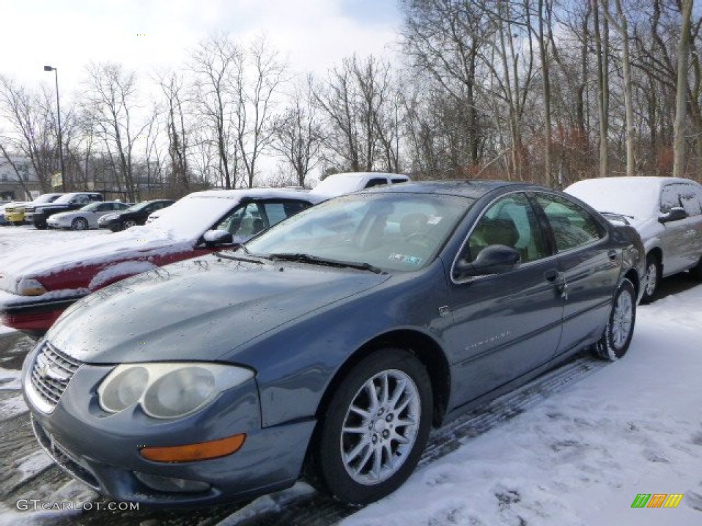 2001 300 M Sedan - Steel Blue Pearl / Dark Slate Gray photo #1