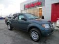 2014 Graphite Blue Nissan Frontier SV Crew Cab 4x4 #89518736