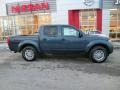 2014 Graphite Blue Nissan Frontier SV Crew Cab 4x4  photo #8