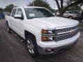 2014 Summit White Chevrolet Silverado 1500 LT Crew Cab  photo #1