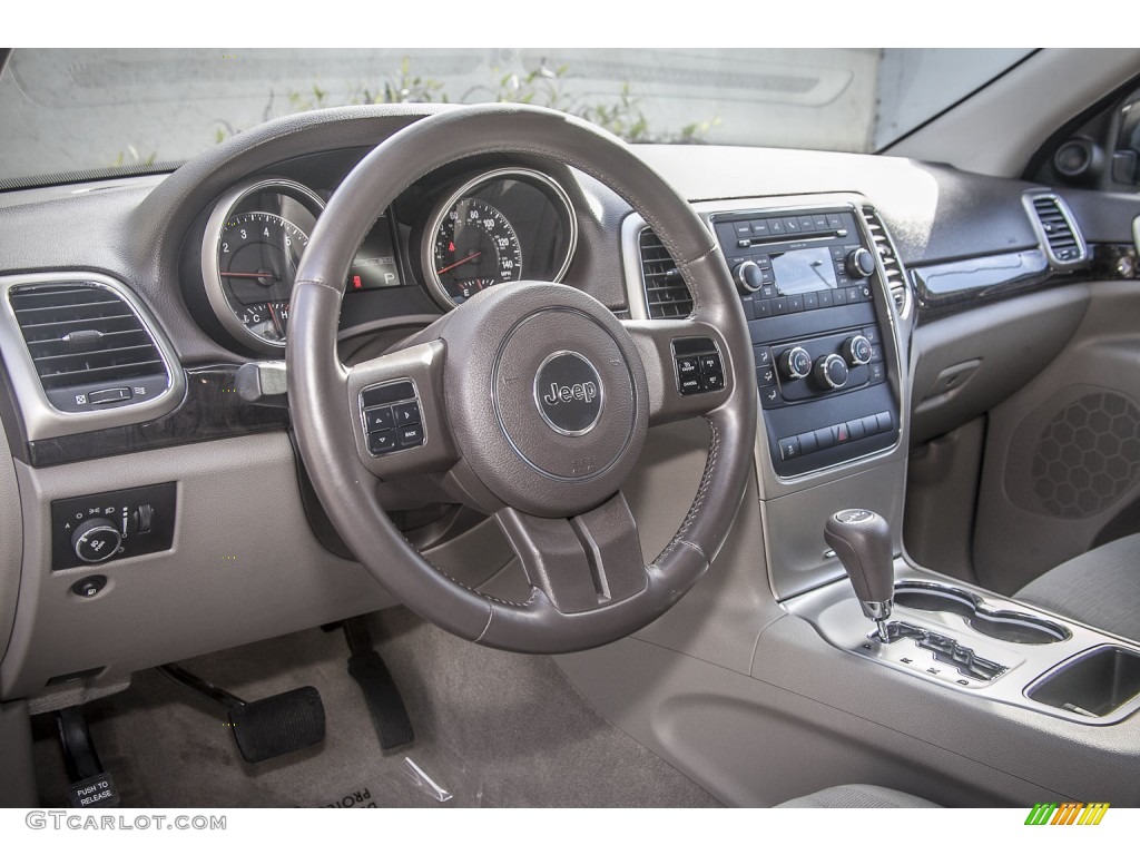 2011 Jeep Grand Cherokee Laredo X Package Dark Graystone/Medium Graystone Dashboard Photo #89522111