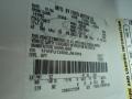 YZ: Oxford White 2006 Ford Expedition XLS Color Code