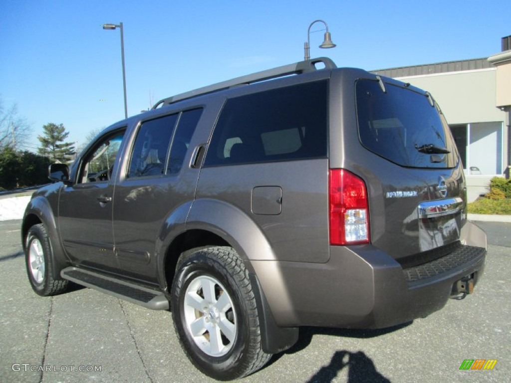 2008 Pathfinder SE 4x4 - Mocha / Graphite photo #5