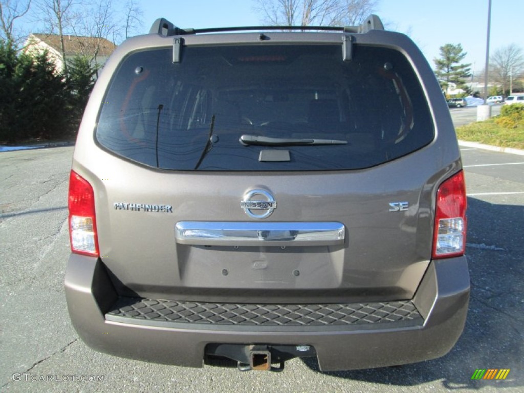2008 Pathfinder SE 4x4 - Mocha / Graphite photo #6