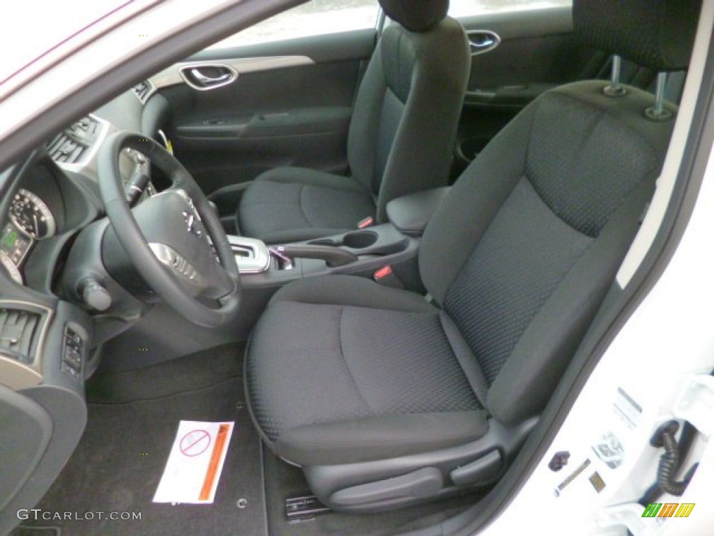 2014 Sentra SR - Aspen White / Charcoal photo #15