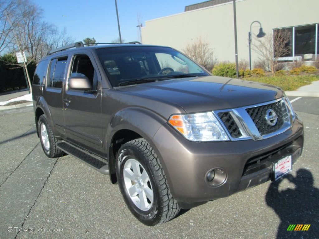 2008 Pathfinder SE 4x4 - Mocha / Graphite photo #11
