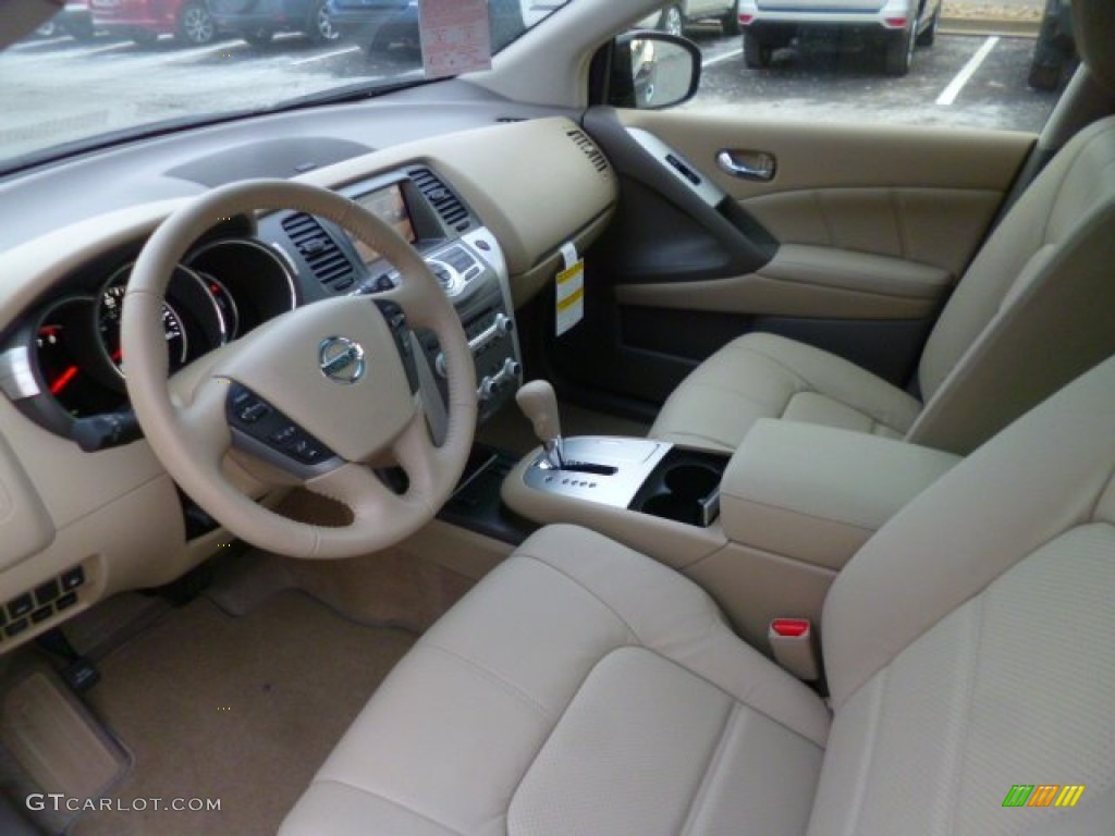 Beige Interior 2014 Nissan Murano SL AWD Photo #89523991