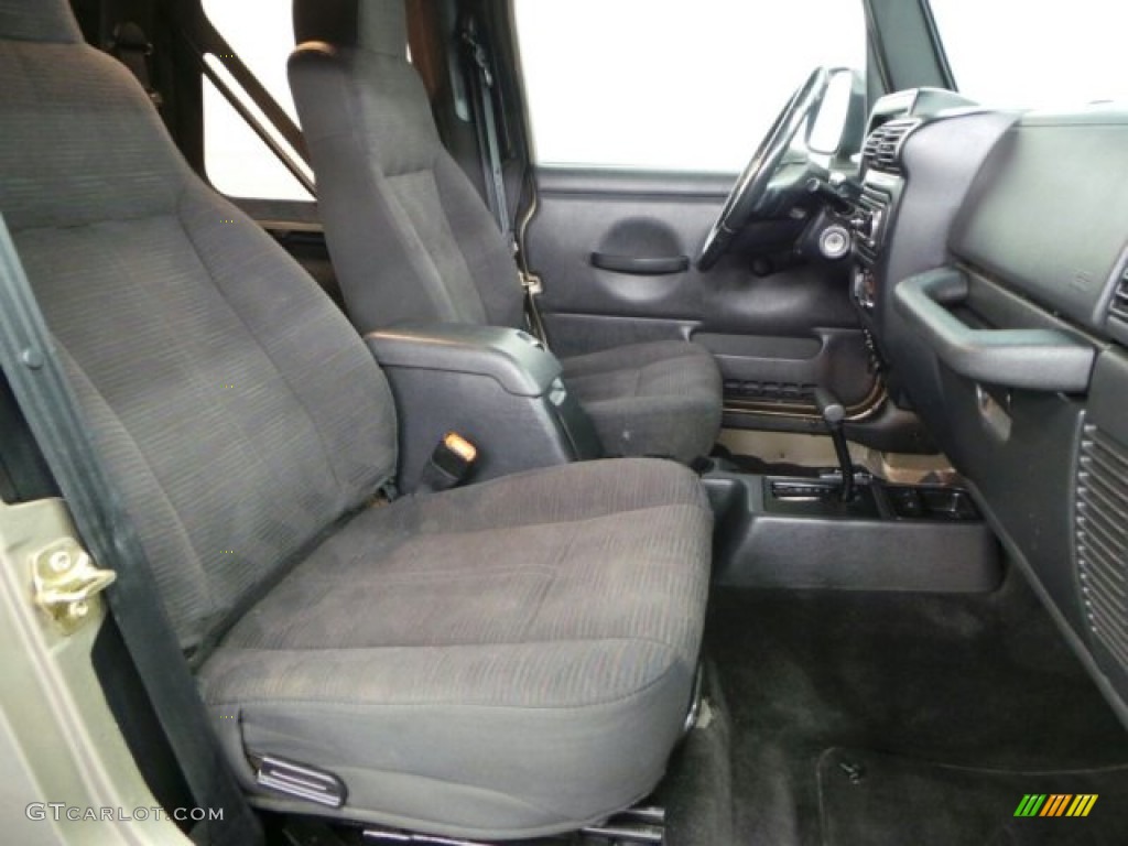 2004 Wrangler Rubicon 4x4 - Light Khaki Metallic / Dark Slate Gray photo #10