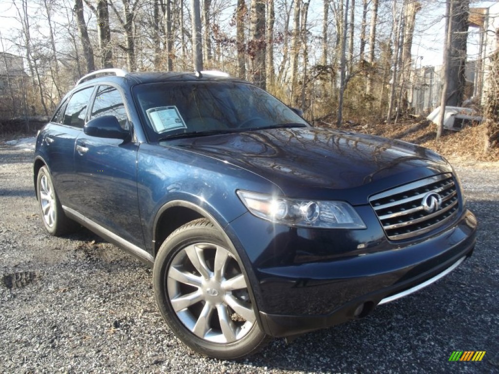 Sapphire Blue Metallic 2007 Infiniti FX 35 AWD Exterior Photo #89524474