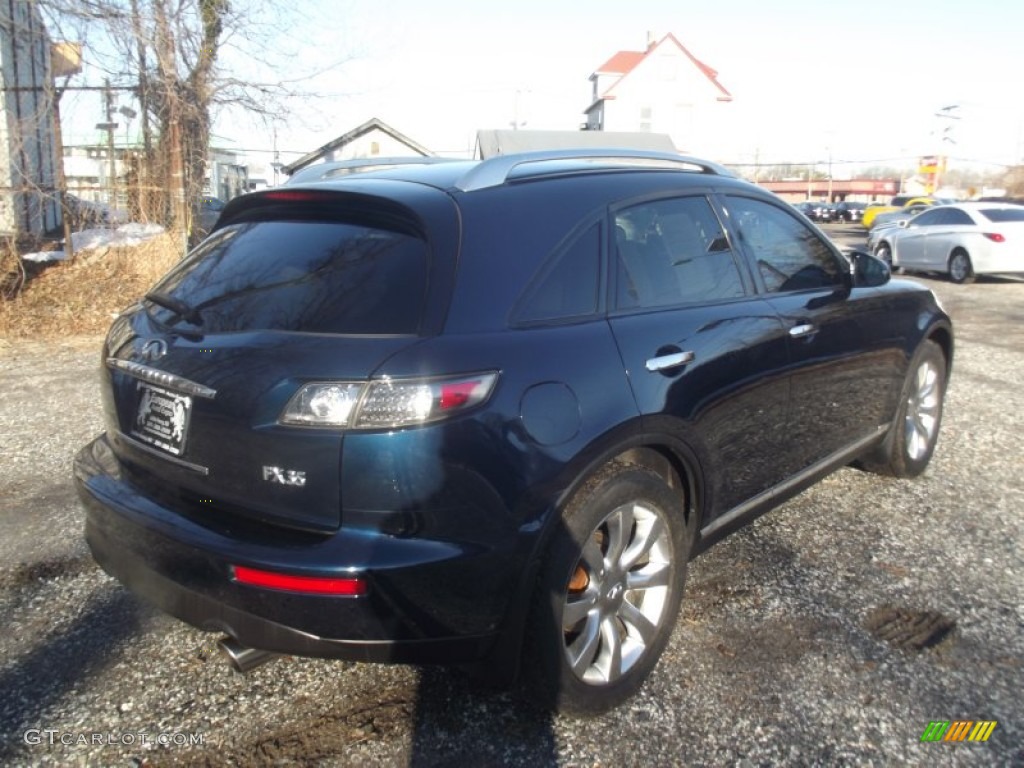 2007 FX 35 AWD - Sapphire Blue Metallic / Graphite photo #3