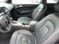 2010 Audi A5 Black Interior Front Seat Photo