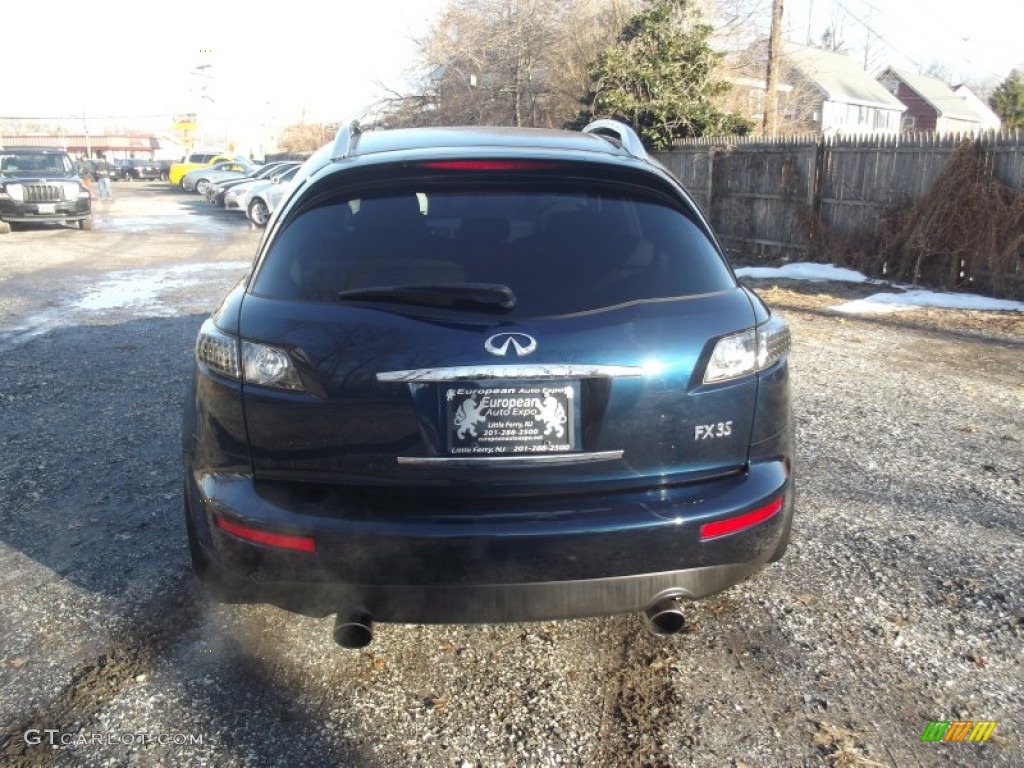 2007 FX 35 AWD - Sapphire Blue Metallic / Graphite photo #5