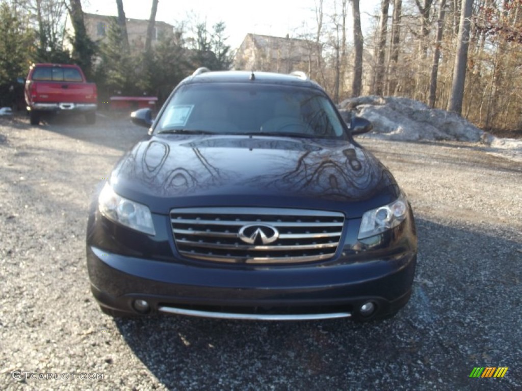 2007 FX 35 AWD - Sapphire Blue Metallic / Graphite photo #7