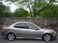 2006 Steel Gray Metallic Saab 9-3 Aero Sport Sedan  photo #2