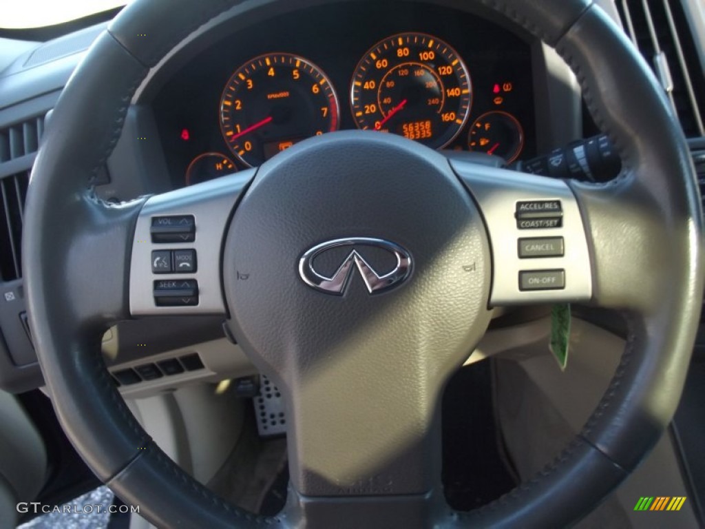 2007 FX 35 AWD - Sapphire Blue Metallic / Graphite photo #28