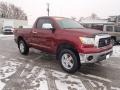 2007 Salsa Red Pearl Toyota Tundra Regular Cab  photo #3