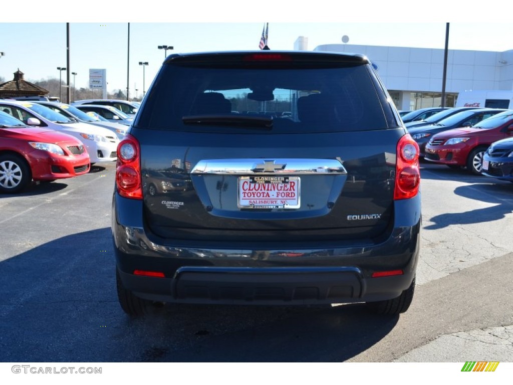 2012 Equinox LS - Ashen Gray Metallic / Jet Black photo #5