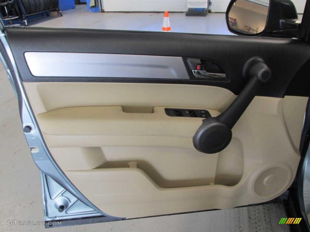 2011 CR-V LX 4WD - Opal Sage Metallic / Ivory photo #8