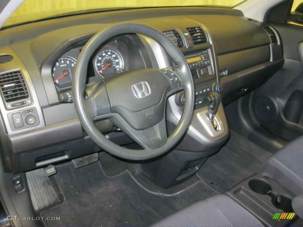 2008 CR-V LX 4WD - Nighthawk Black Pearl / Black photo #17