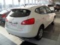 2011 Pearl White Nissan Rogue S AWD  photo #2