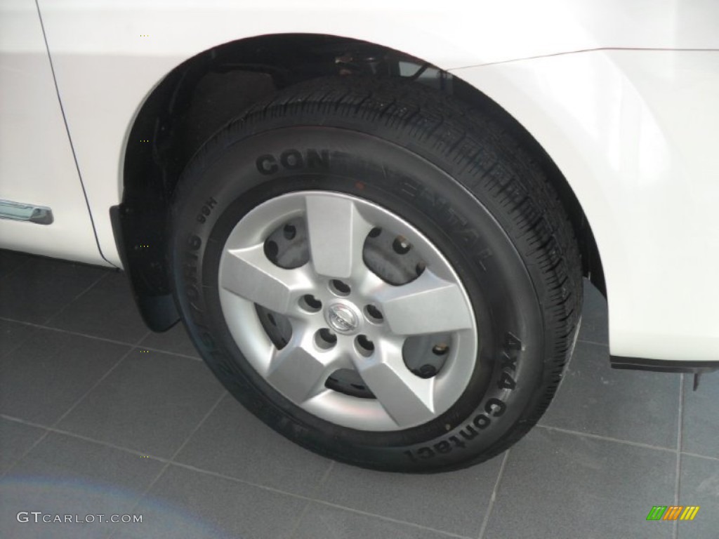 2011 Rogue S AWD - Pearl White / Black photo #19