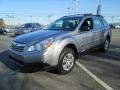 2011 Steel Silver Metallic Subaru Outback 2.5i Wagon  photo #2