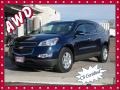 Dark Blue Metallic 2011 Chevrolet Traverse LT AWD